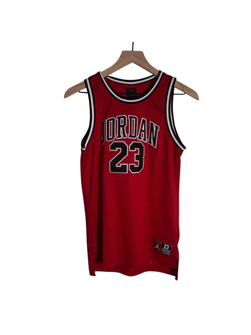 AIR JORDAN NBA CHICAGO BULLS MICHAEL JORDAN 23 throwback basketball jersey L